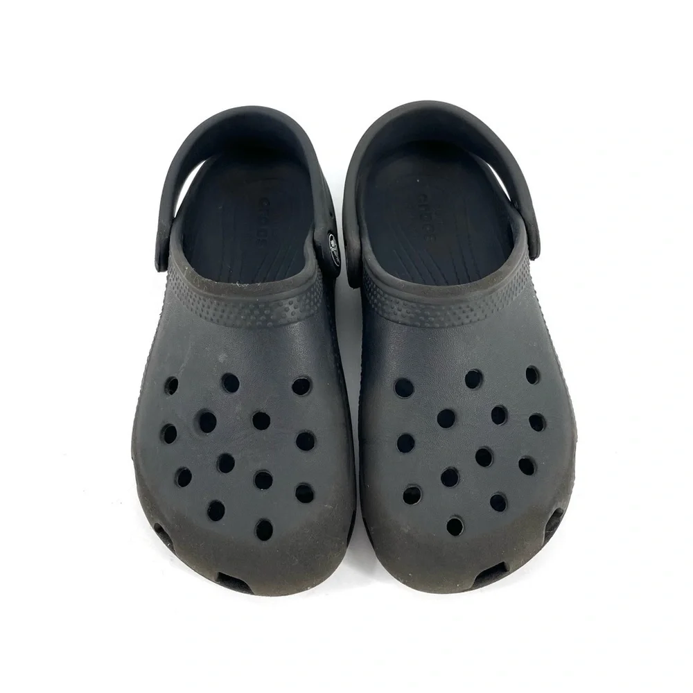 CROCS Classic Comfort Black Clogs